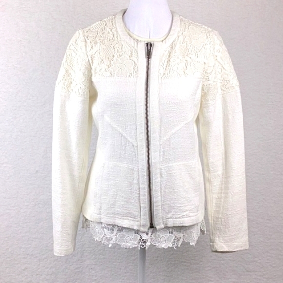 CAbi Lace and Crocheted 2 Piece Set Blazer, Women’s Size Sm. - Picture 16 of 16